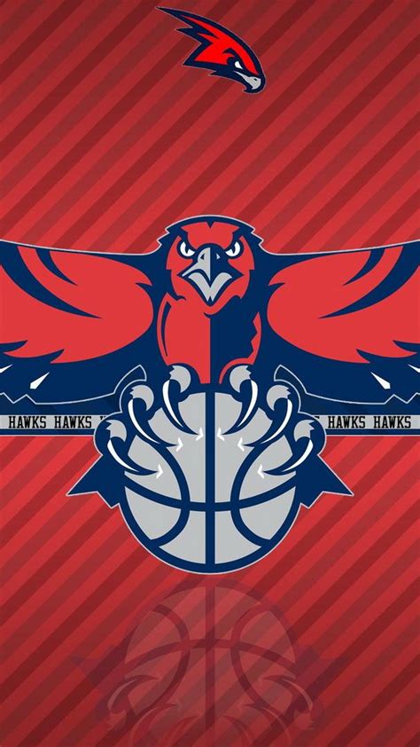 Atlanta hawks unveil new primary, secondary logos peachtree hoops. Atlanta Hawks iPhone Wallpaper in HD - 2020 NBA iPhone ...
