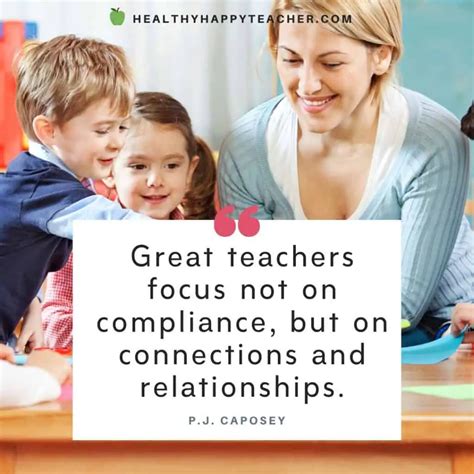 Quotes About The Teacher Student Relationship Healthy Happy Teacher