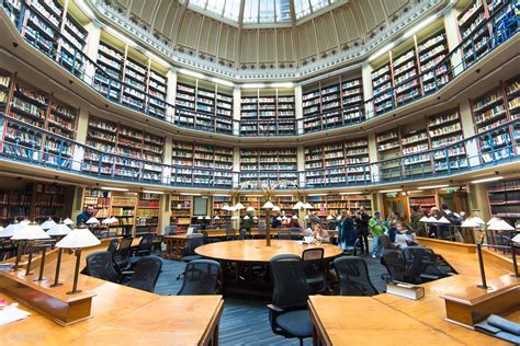 Round Reading Room Maughan Library Kings College London Ds Roy