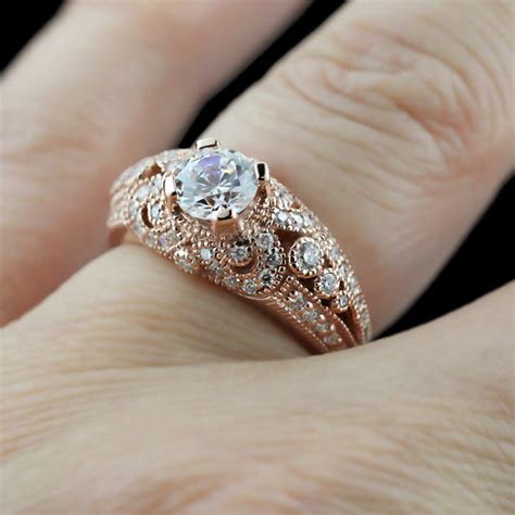 Rose Gold Engagement Rings Archives Miadonna Diamond