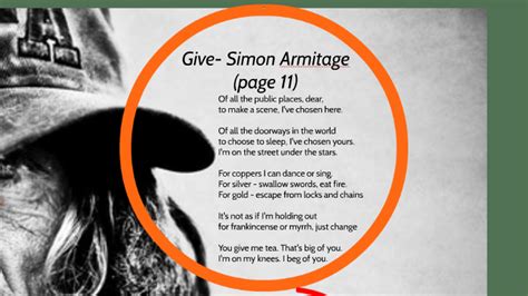 Give Simon Armitage By 11eng1 Shorehamcollege On Prezi