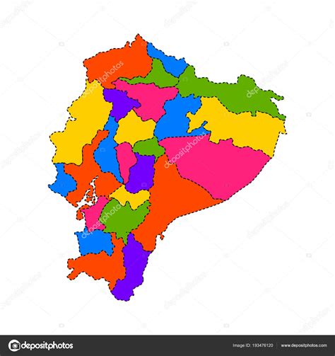 Mapa Politico Del Ecuador Provincias Del Ecuador Images