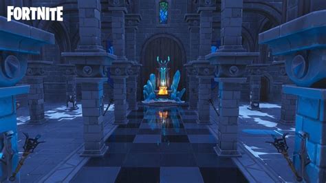 Fortnite Polar Peak Melts To Reveal Ice Kings Castle And Throne Room
