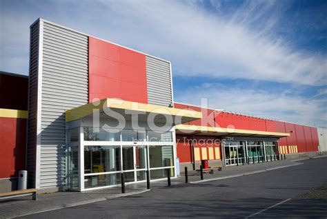 Modern Supermarket Stock Photos