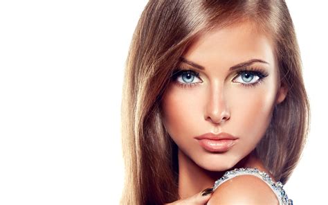 2560x1600 Girl Model Face Woman Blue Eyes Coolwallpapersme