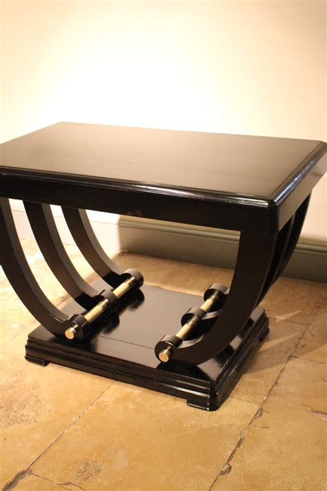 Stylish, modern furniture, including designer sofas and contemporary beds. Very Stylish 1960s Ebonised Console Table - Furniture