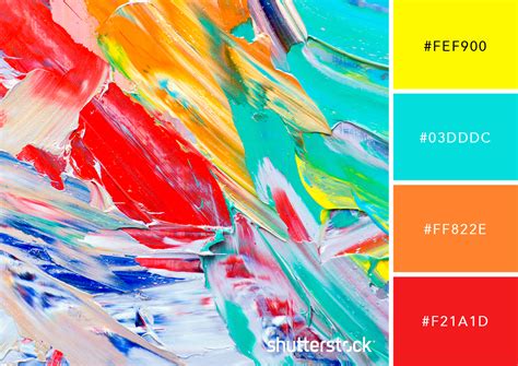 25 Aufsehenerregende Farbpaletten In Neon Shutterstock Blog