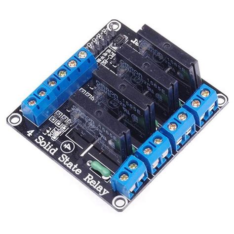 4 Channels Solid State Relay Modulelow Trigger