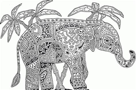 Hard Coloring Pages Of Animals Coloring Home