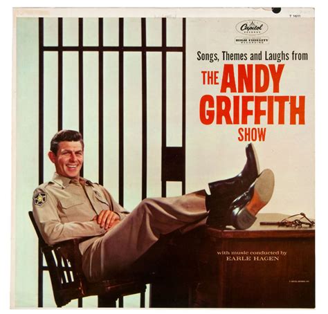 Hakes Andy Griffith Signed Songs Themes And Laughs From The Andy Griffith Show Record Album