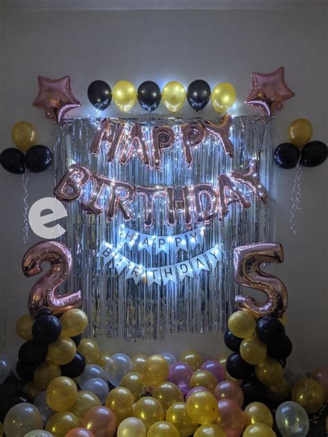 Hen night party cake decoration jb, 2x 12v cool white 12 smd 5050 led under cabinet home closet on night light lamp, pet. Simple Birthday Decoration At Home - Chennai | Evibe.in