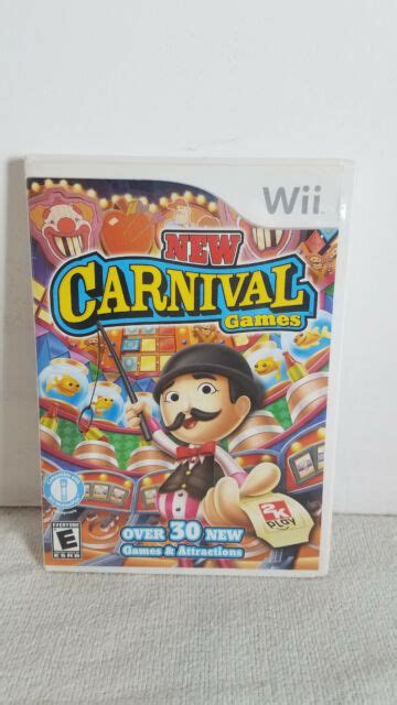 New Carnival Games Nintendo Wii 2010 For Sale Online Ebay