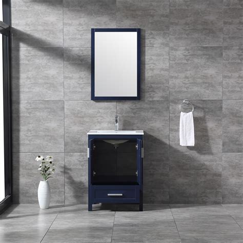 24 Inch Navy Blue Corner Bathroom Vanity From China Manufacturer V Nonh