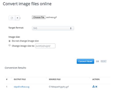 Convert svg (scalable vector graphics file) to gif (compuserve graphics interchange format) in high quality using this free online file converter. Convert Animated GIF to SVG Online with These Free Websites