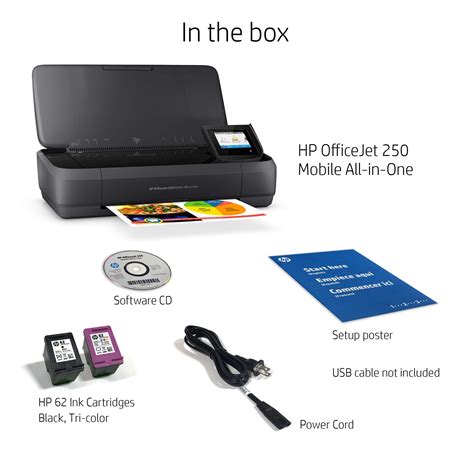 Hp officejet h470 mobile printer drivers, free and safe download. HP OfficeJet 250 All-in-One Portable Printer with Wireless ...
