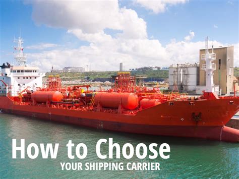 How To Choose Your Shipping Carrier Jml Corporation