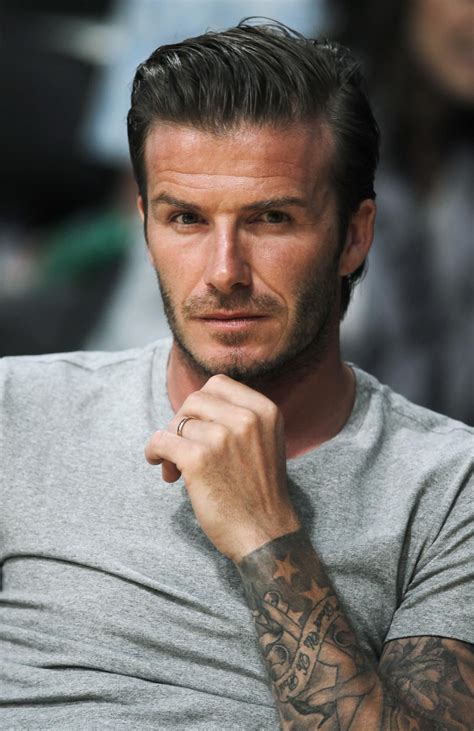 David Beckhams Hair Evolution David Beckham Haircut David Beckham