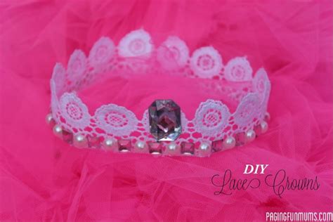 Diy Lace Crowns