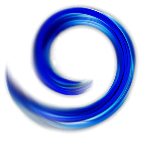 Billow Swirl Transparent Blue Swirl Transparent 1000x1000 Png Download