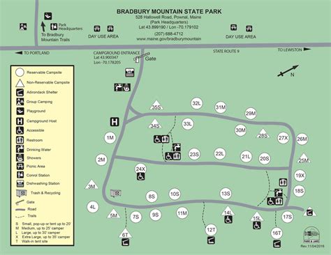 Remember that there is another whole section of the park that is located on the mainland at schoodic peninsula as well. Campground Maps: State Parks and Public Lands: Maine DACF
