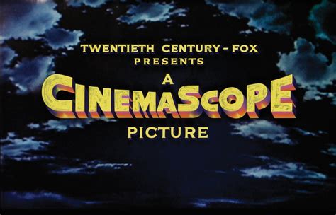 20th Century Fox Cinemascope 1953