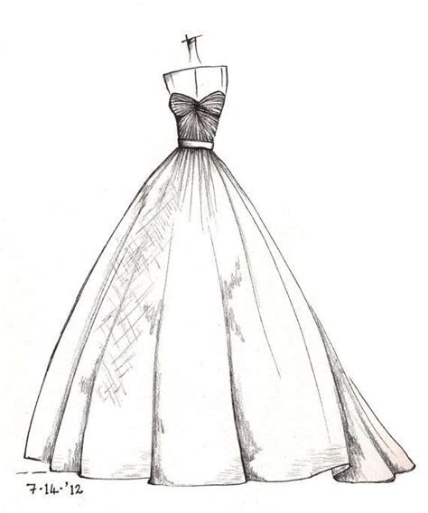 11drawings Of Dresses Fashion Trend