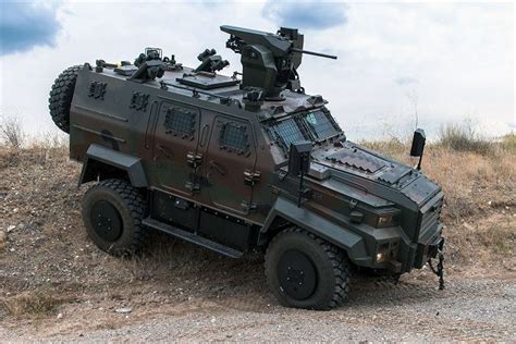 Ejder Yalcin 4x4 Wheeled Tactical Armored Combat Vehicle Data Nurol Makina