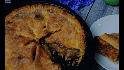 Американский яблочный пирог быстрый рецепт Apple Pie Recipe Youtube