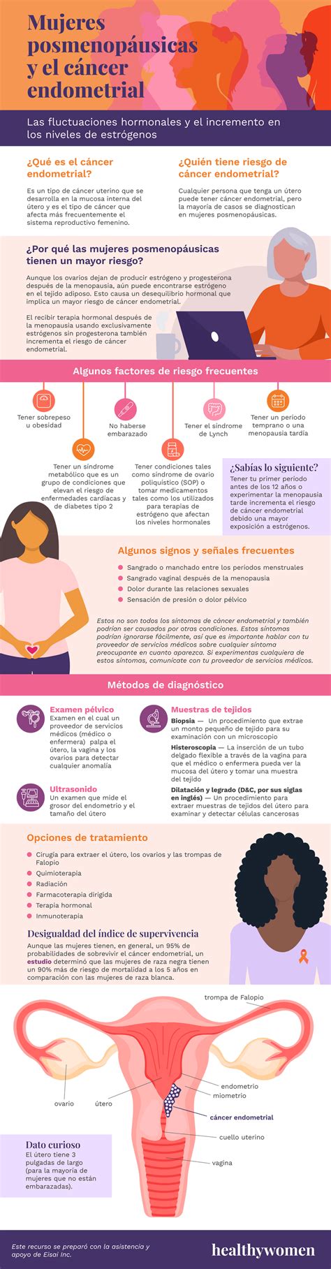 Mujeres Posmenopáusicas Y El Cáncer Endometrial Healthywomen