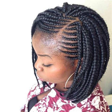 Fun Hairstyles Braids For Older Black Women With Tapered Back