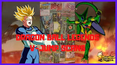 Maybe you would like to learn more about one of these? NEW SSJ FUTURE TRUNKS & FIRST FORM CELL V-JUMP SCANS // DRAGON BALL LEGENDS - YouTube