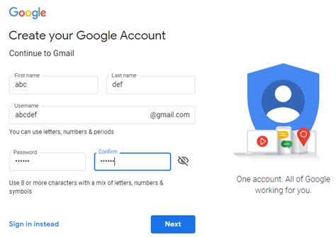 How To Create A New Gmail Account By Mobile Number Business And News