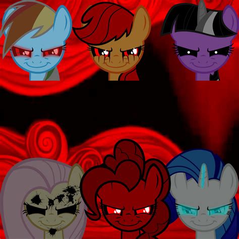 Rainbowexe And The Others Evil By Waleedtariqmmd On Deviantart