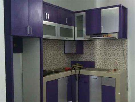 contoh desain dapur minimalis warna ungu desain dapur dapur desain