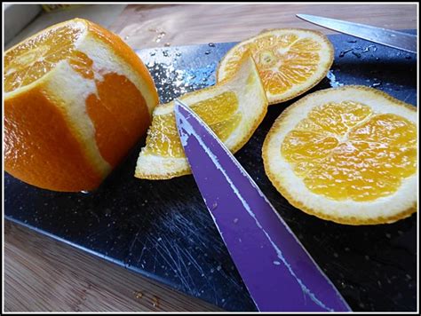 Comment Peler Une Orange à Vif La Guillaumette