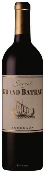 Grand Bateau Secret De Bordeaux Vivino