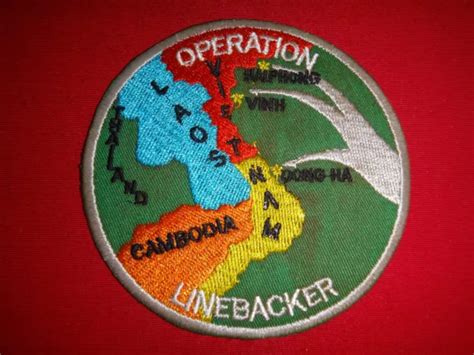 Vietnam War Patch Joint Us 7th Air Force And Us Navy Tf 77 Operation
