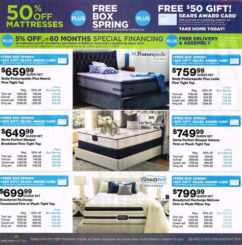 Get sears coupons and promo codes 2021: Black Friday 2015: Sears Mattress Ad Scan - BuyVia