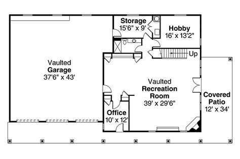 Plan 41290 Southern Style 4 Car Garage Apartment