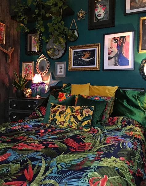 Eclectic And Maximalist Design Of A Home Tour Dark Home Decor Room
