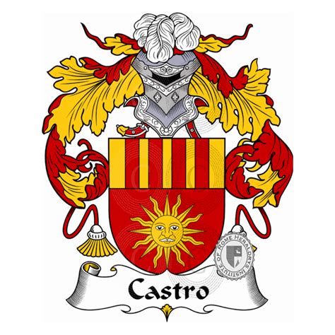 Castro familia heráldica genealogía escudo Castro