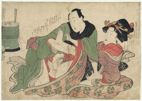Original Shuncho Active Circa 1780 1795 Japanese Woodblock Print