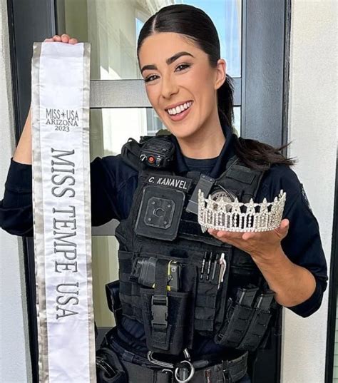 Meet Candace Kanavel The First Law Enforcement Officer To Compete In The Miss Usa Pageant O T