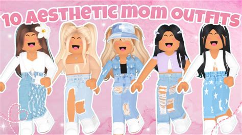 Aesthetic Bloxburg Mom Outfits With Codes Isiimplydiiana Youtube