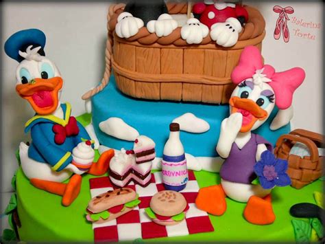 Disney Picnic Cake Dizni Junaci Torta Miki Maus Torta By Balerina