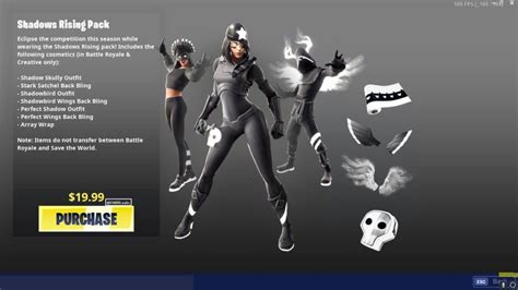 Fortnite Shadows Rising Skin Bundle Is Now Available In A Few Countries