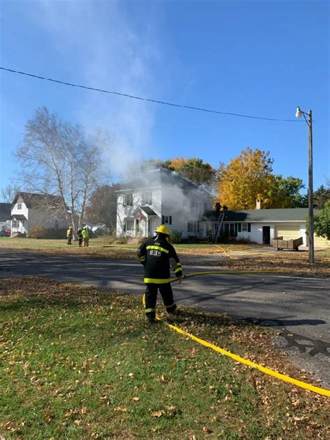 Four Fire Departments Fight House Fire In Fairmount North Dakota The