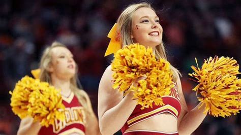 Iowa State Cheerleader Hit In Face Teen Vogue
