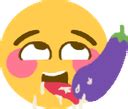 Eggplant Emojis Discord Emoji