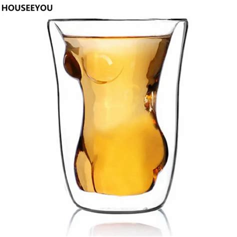 Creative Crystal Sexy Women Shot Glass Cup Beautiful Naked Lady Body Glass Beer Whiskey Wine